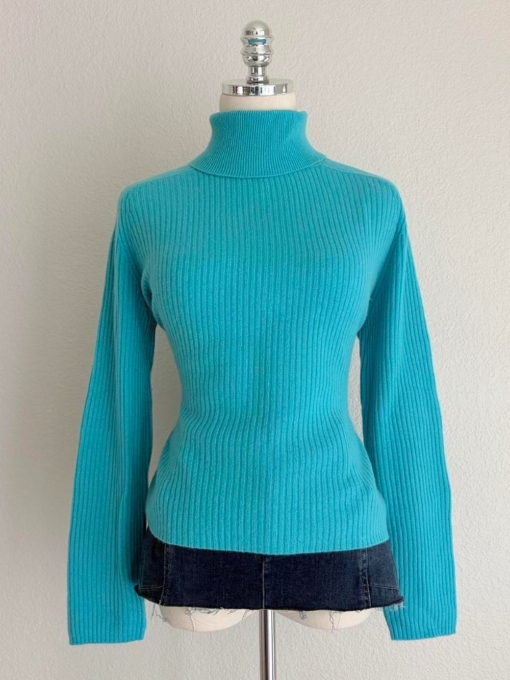 Blue Cashmere Sweater